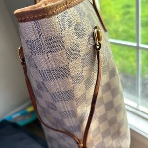 Louis Vuitton Azur Damier Neverfull MM